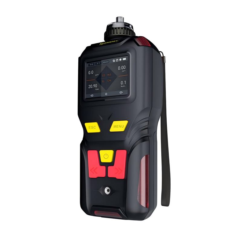 ¿Existe un requisito de suministro de energía específico para los detectores portátiles de concentración de oxígeno? ¿Solo pueden funcionar con baterías?