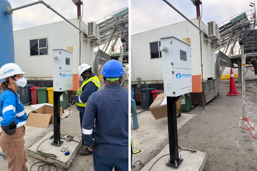 Zetron TH2000A implementado en una mina de litio de Sudáfrica, estableciendo un nuevo estándar para el monitoreo inteligente de la calidad del aire en operaciones mineras en el extranjero