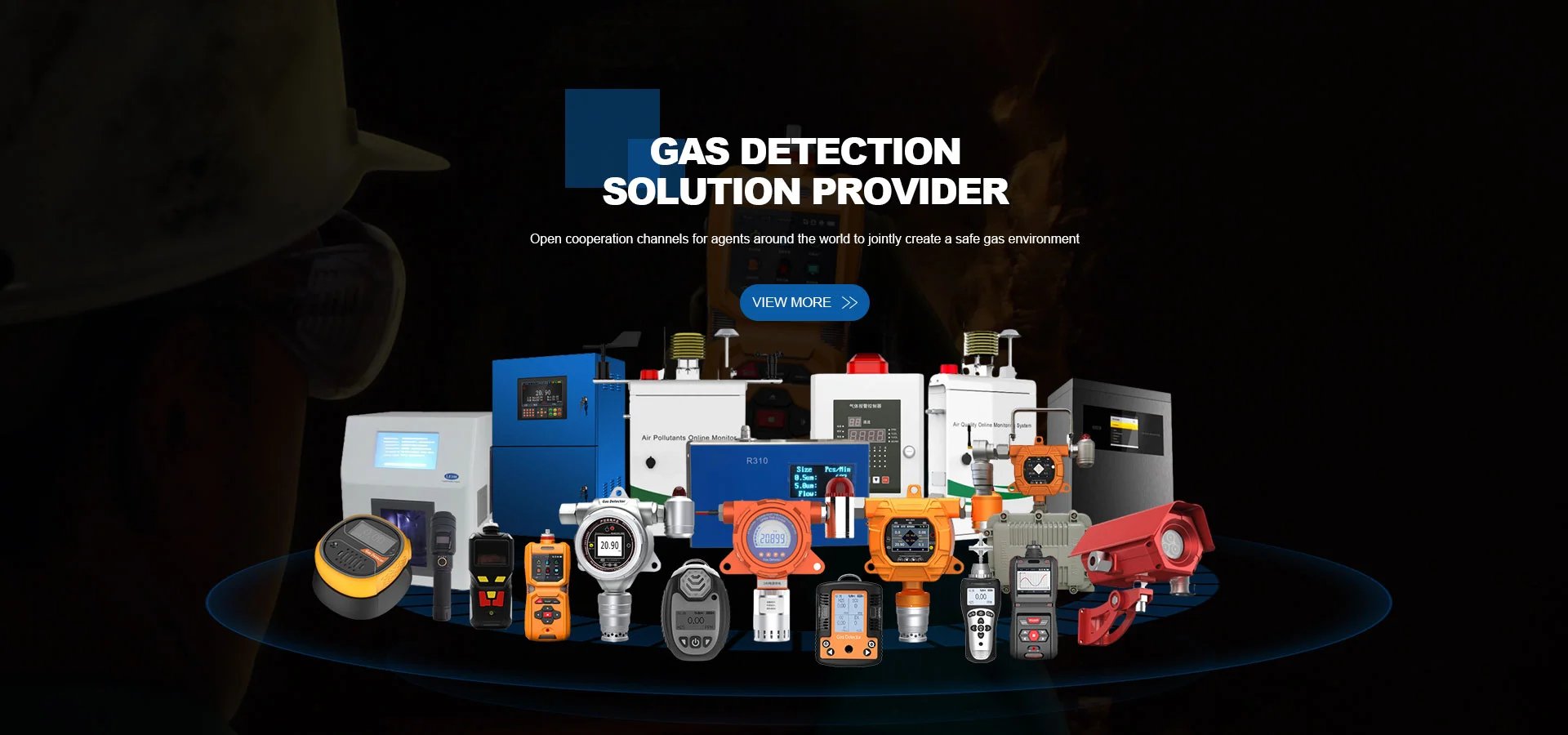 Fabricante de detectores de gas portátiles de China