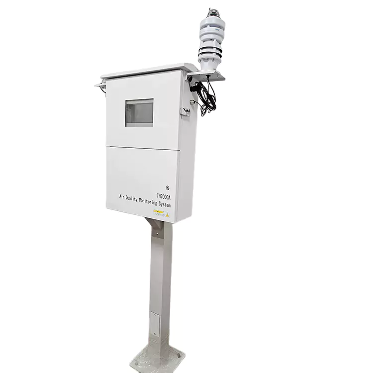 Sistema de monitoreo de gases en línea de contaminantes atmosféricos