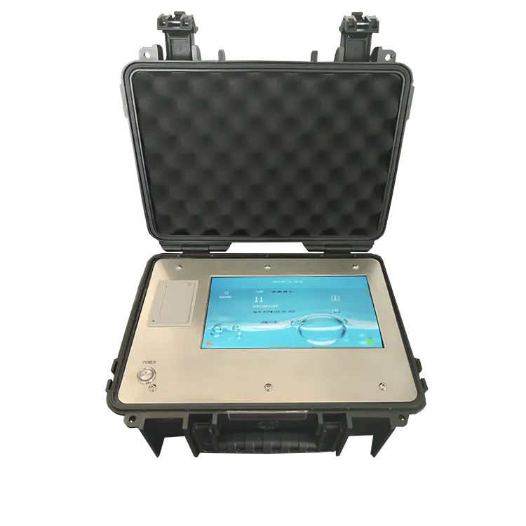 Analizador de limpieza de aceite hidráulico