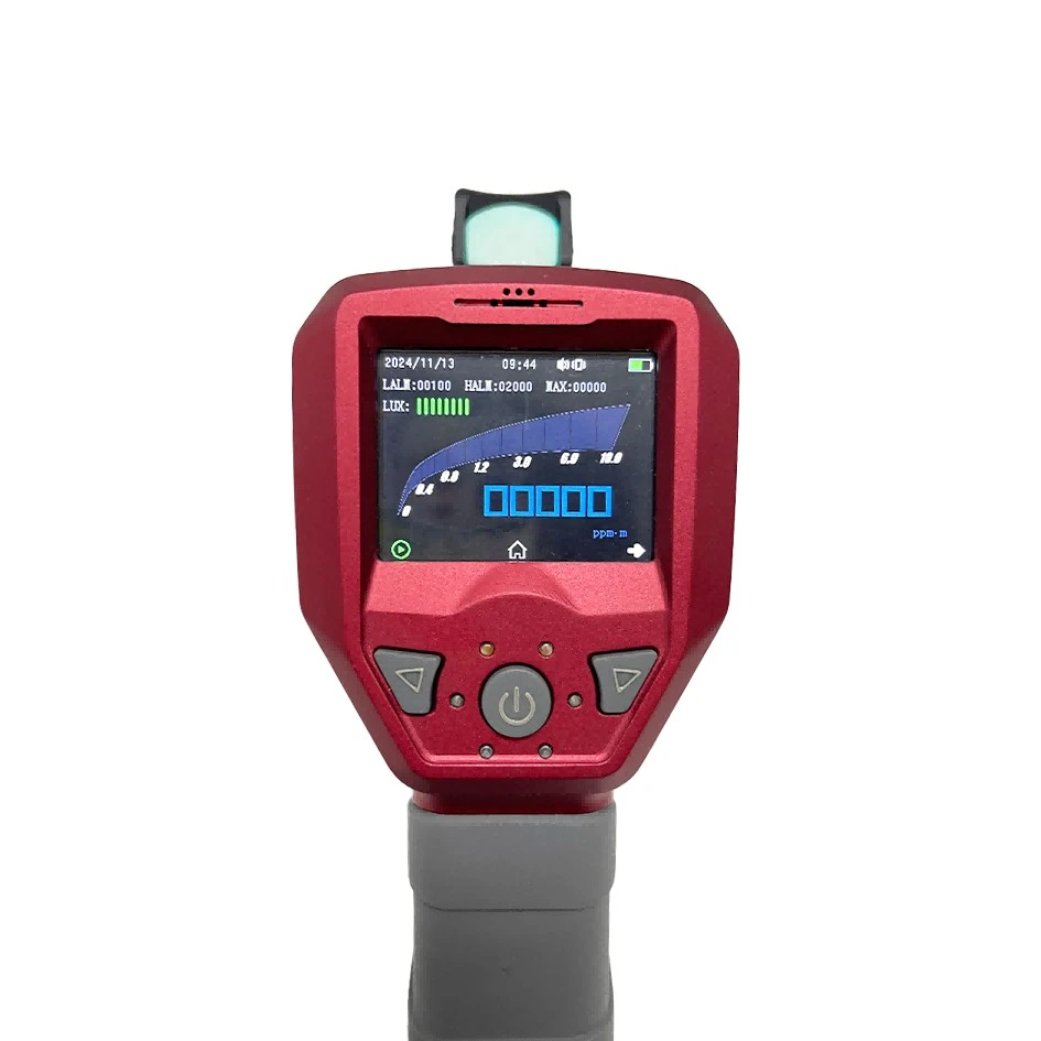 Detector láser de gas metano