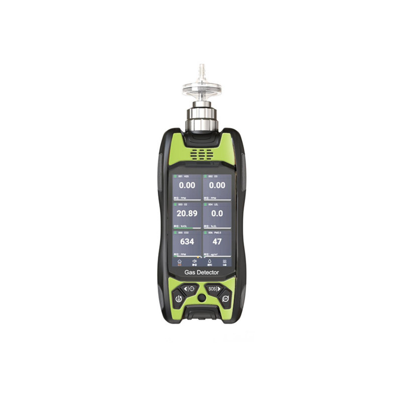 Detector de gas portátil 6 en 1 MS600S