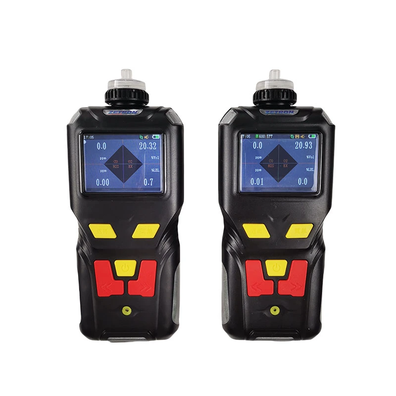 Detector de gas portátil 4 en 1
